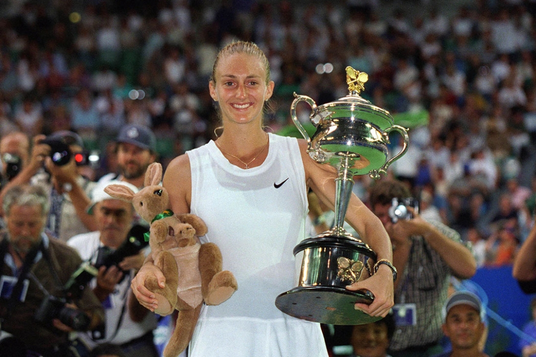 Mary Pierce won her first Grand Slam title at AO 1995