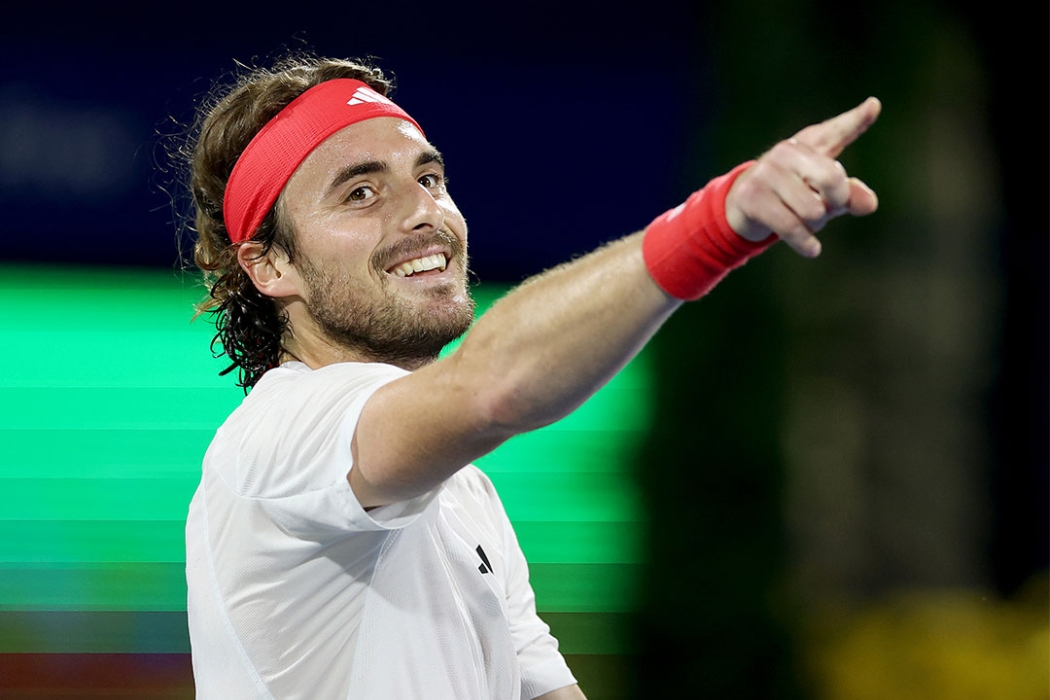 Stefanos Tsitsipas won his first ATP 500 title in Dubai