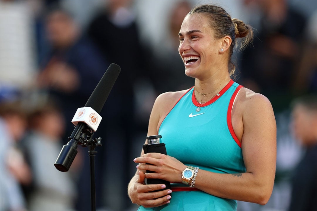 World No.1 Aryna Sabalenka