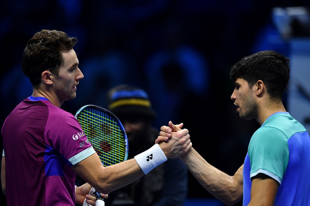 Casper Ruud and Carlos Alcaraz