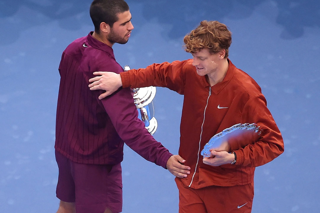 Carlos Alcaraz and Jannik Sinner are building the game's next big rivalry