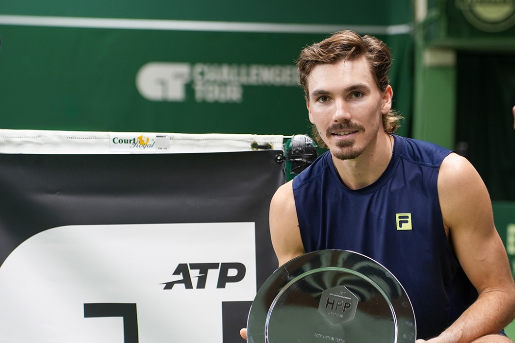 Patrick Kypson won the ATP Challenger event in Helsinki [Finnish Tennis Association]