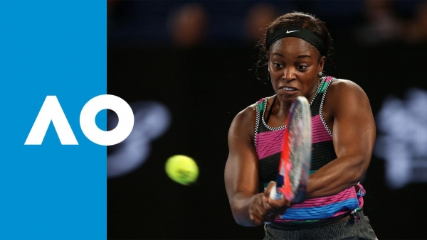 Stephens v Pavlyuchenkova first set tie break