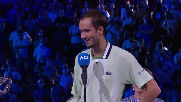 Men's Singles Ceremony | Rafael Nadal v Daniil Medvedev (F) | Australian Open 2022